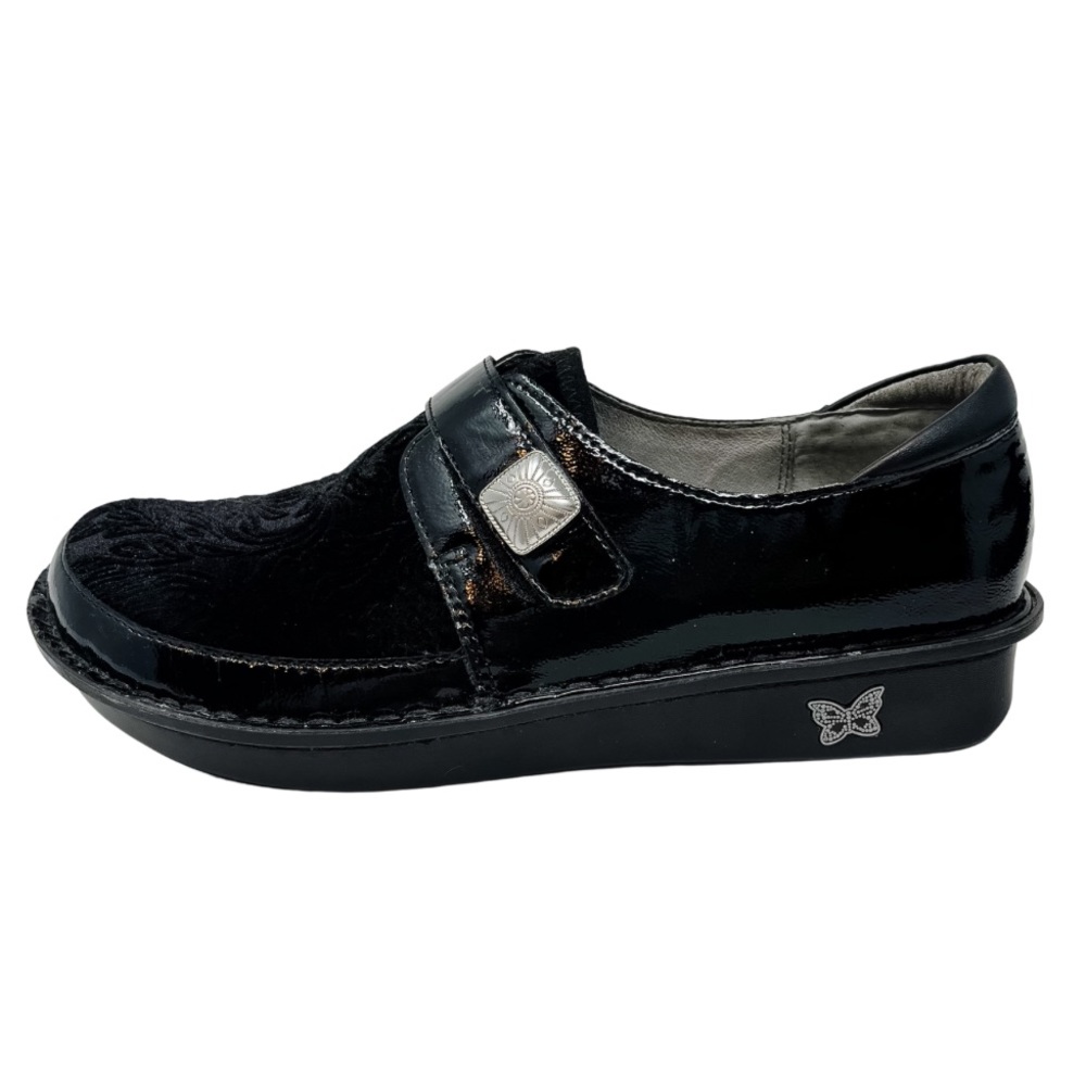 Alegria Brenna Raven Velvet Shoe by PG Lite Women’s EU 39 - Picture 4 of 14
